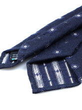 NADIA 3-fold burgundy silk/wool tie